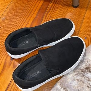 ⚡️black platform soda shoes !